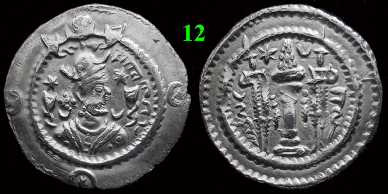 Drachmes Sassanides, oui mais ... 1210