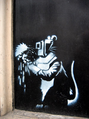 Le rat dans l'art :) Banksy26