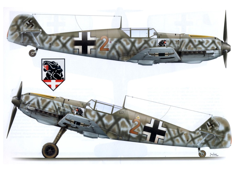 [ Concours avions allemands WWII ] - M Bf 109 E au 32 de chez Matchbox - Page 6 Brown210