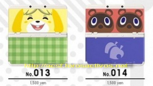 Carcasas de Animal Crossing para la nueva 3DS Ncases10