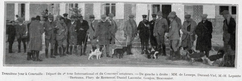 M. Charles de Lesseps, premier Secrétaire-Trésorier du Retriever Club... Lessep12