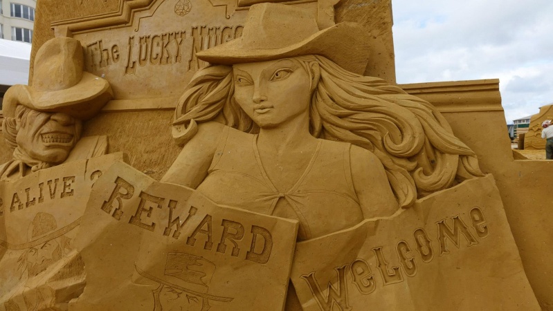 Festival de Sculpture de Sable : Disneyland®Paris Sand Magic à Ostende en Belgique - 2014 1013