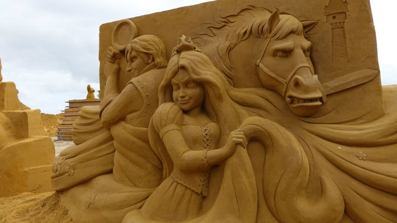 Festival de Sculpture de Sable : Disneyland®Paris Sand Magic à Ostende en Belgique - 2014 814