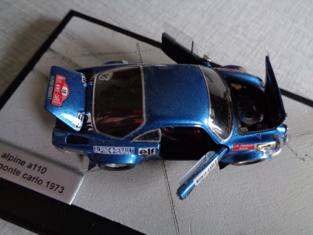 alpine a110 rally monte carlo 1973 kit provence miniature 16700411