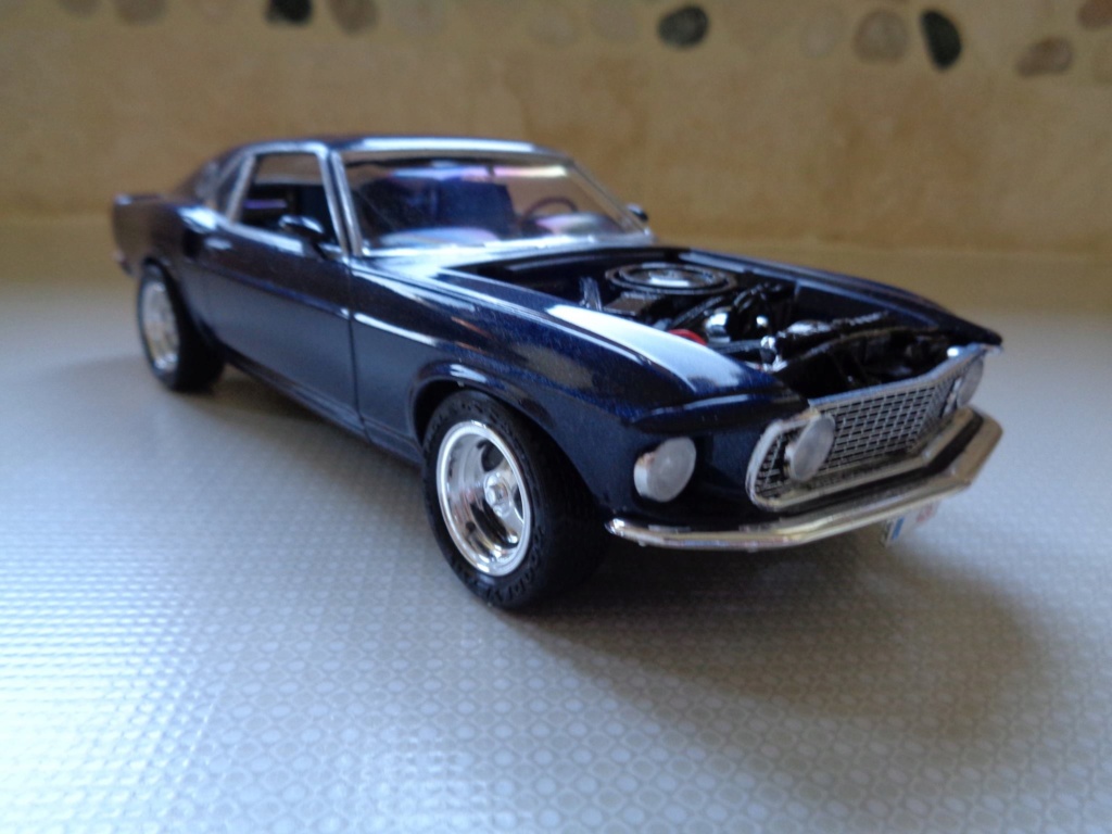 ford mustang fastback 1969 kit amt montage terminé 17239710