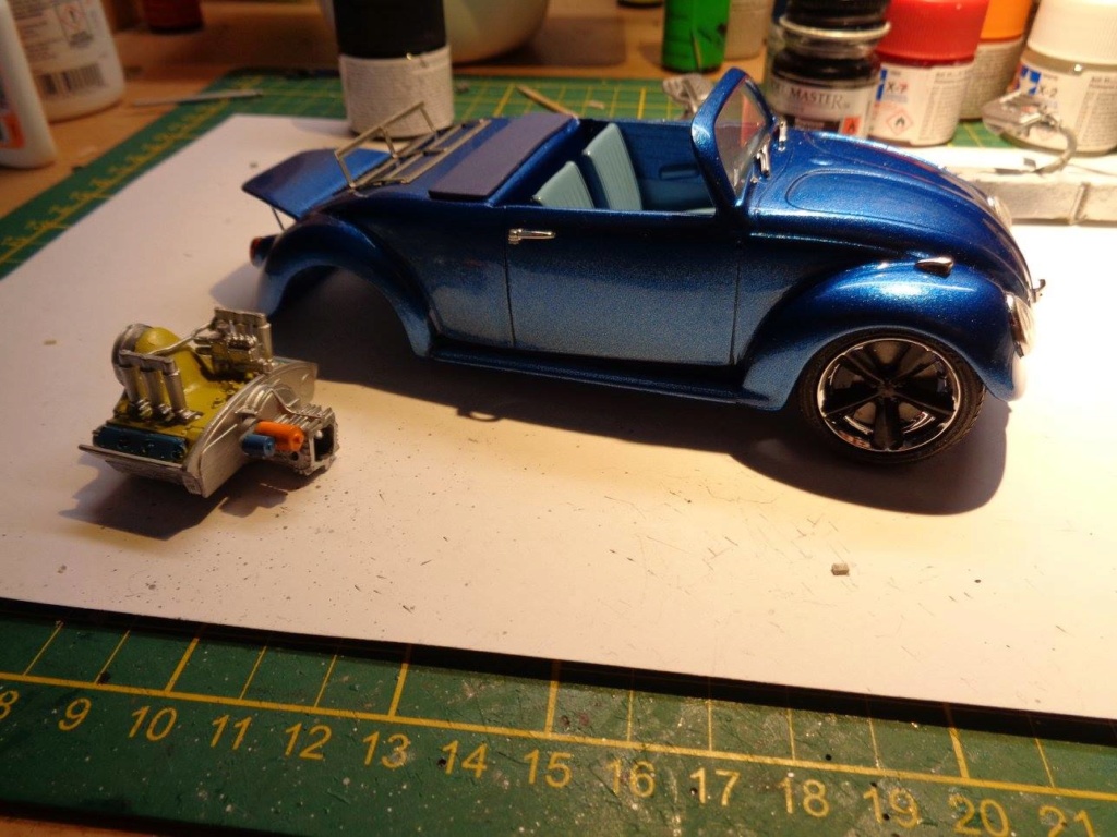 vw cox speedster base kit hasegawa montage terminé 2110