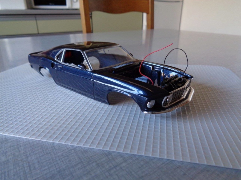 ford mustang fastback 1969 kit amt montage terminé 215