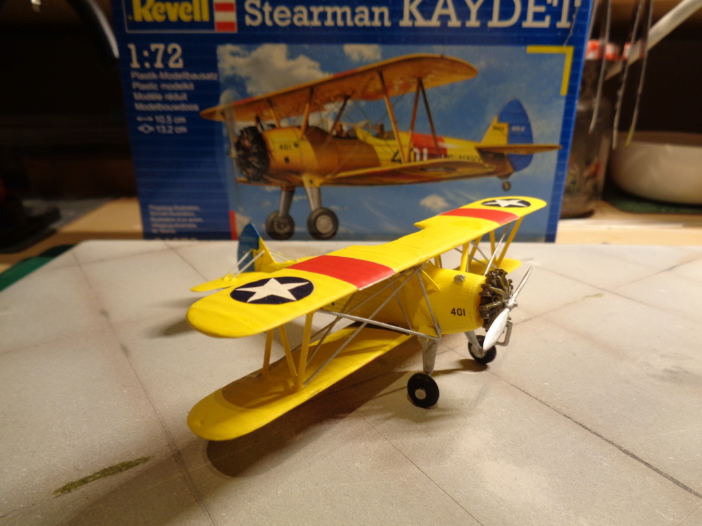 stearman kaidet kit revell 1.72 227