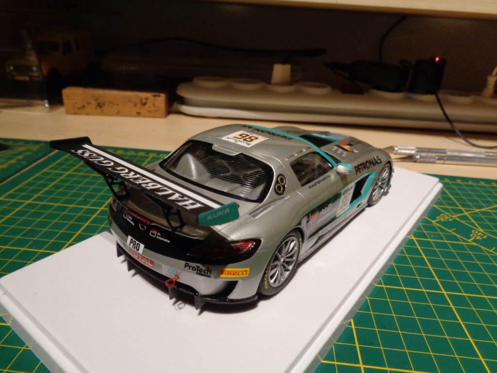 mercedes sls gt3 petronas kit fujimi 1.24+ décal racing 43 montage terminé 47574010