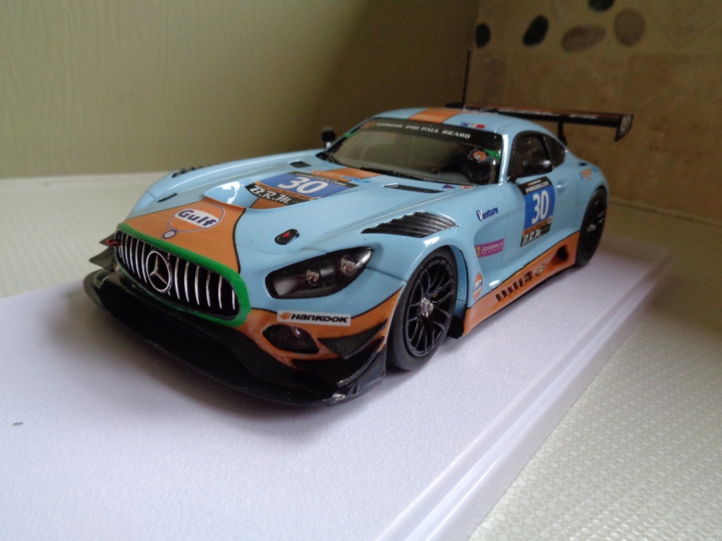 amg gt3 gulf kit tamiya1.24+ décal slotfabrik montage terminé 47682110