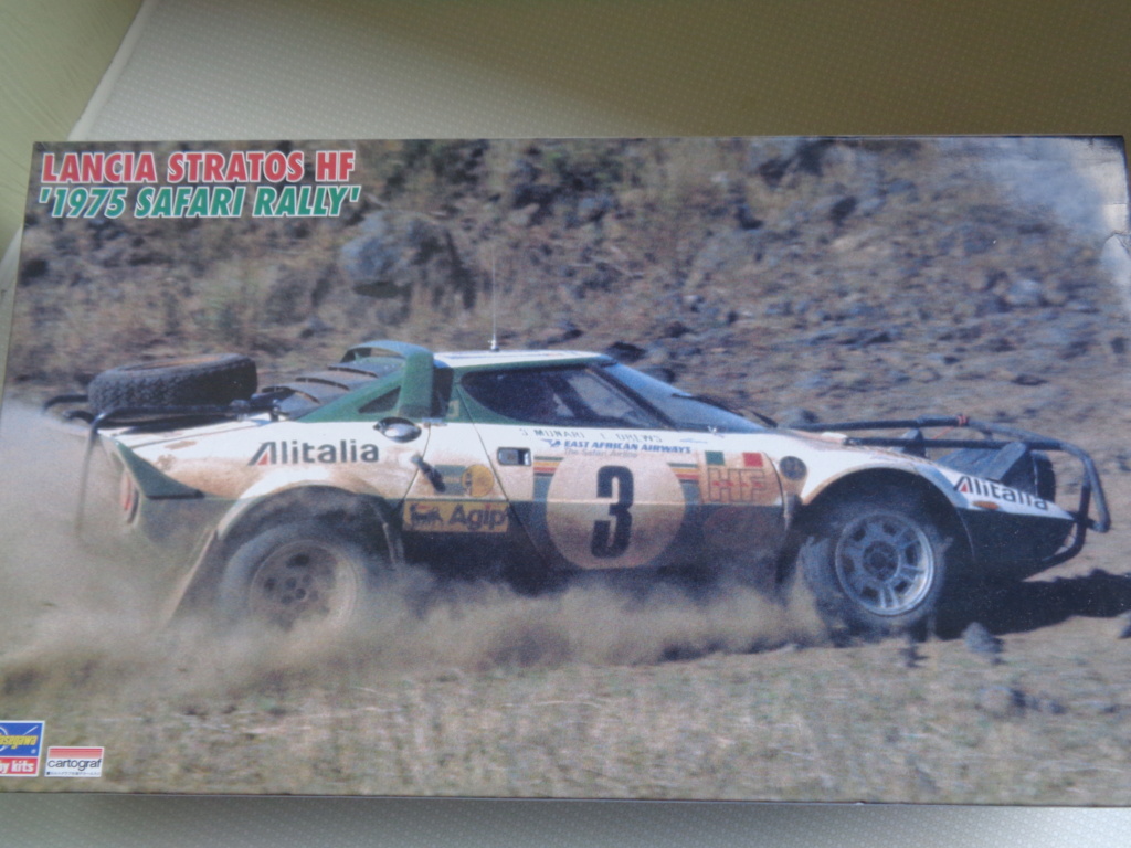 lancia stratos hf rally safari 1975 kit hasegawa 1.24 Dsc00440