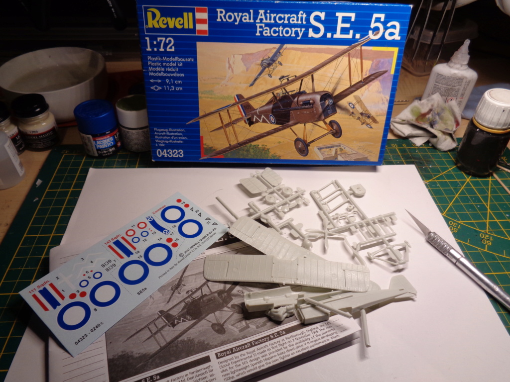 royal aircraft factory s.e.5a kit revell 1.72 Dsc01485