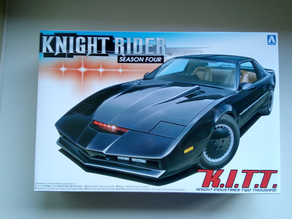 knight rider kitt saison 4 kit aoshima 1.24 Img_2073