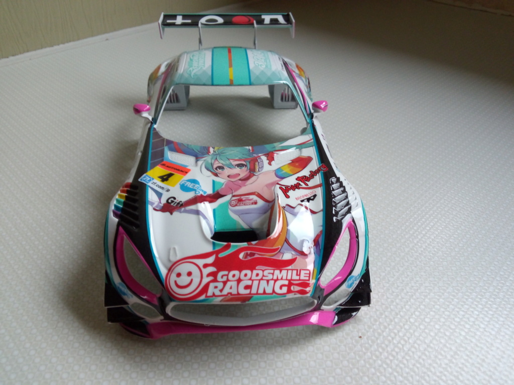 mercedes amg gt3 manga kit tamiya 1.24 montage terminé Img_2222