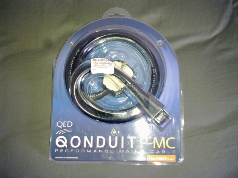 QED Conduit mains powercord (used) Qed_co10