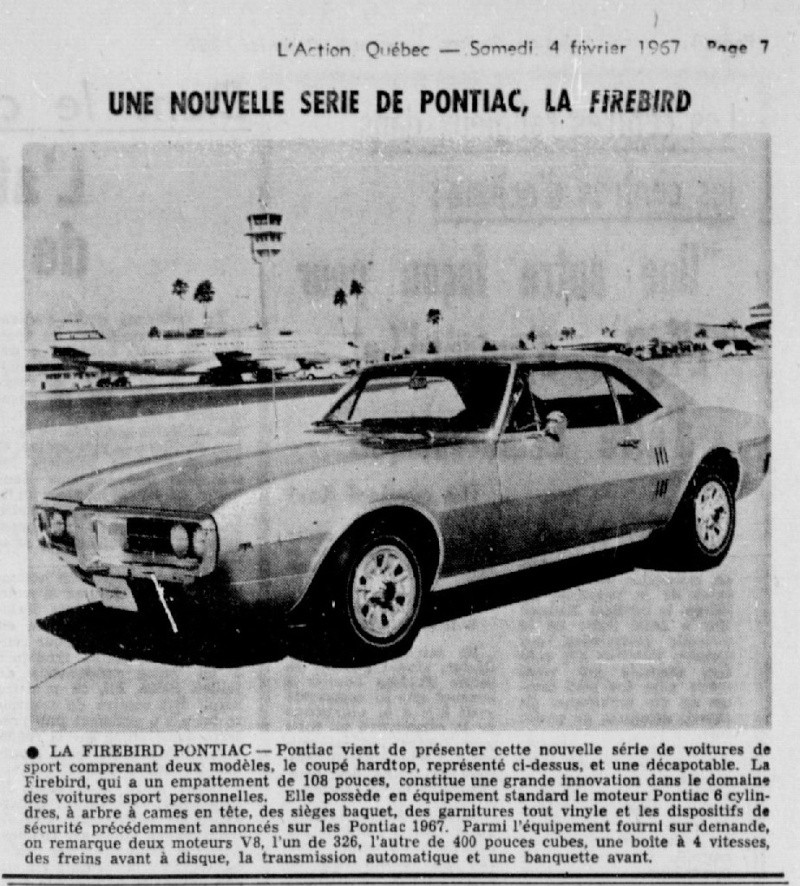 Article de journaux , présentation des GM 1967 1967_f15