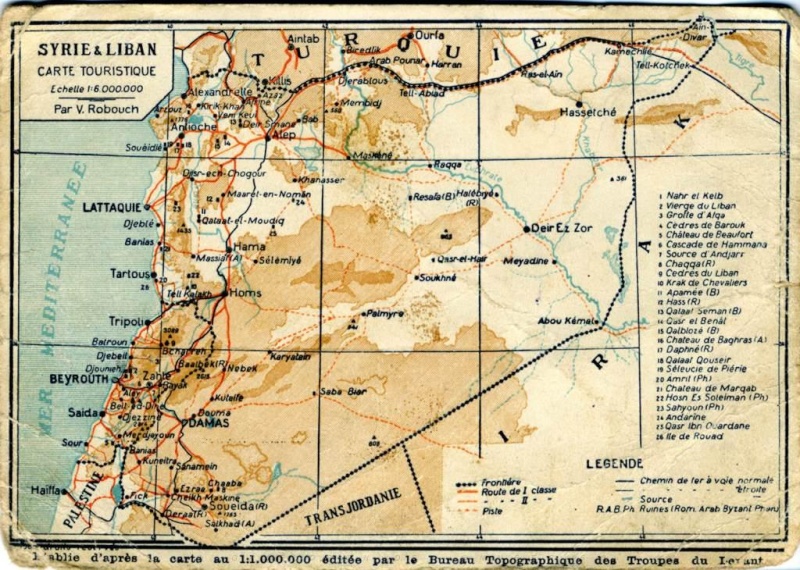 Prévôté du Détachement français de Palestine Carte_10