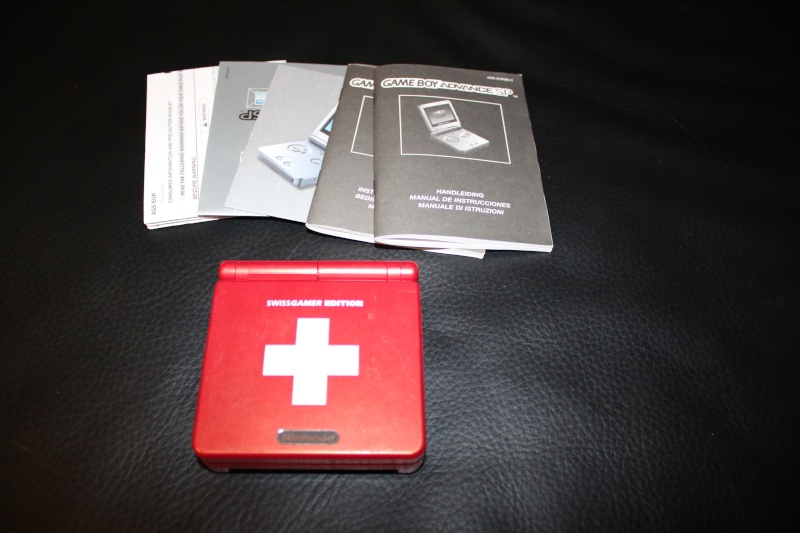 (VDS) GBA SP Limited Edition Swiss Gamer Complète Img_7112