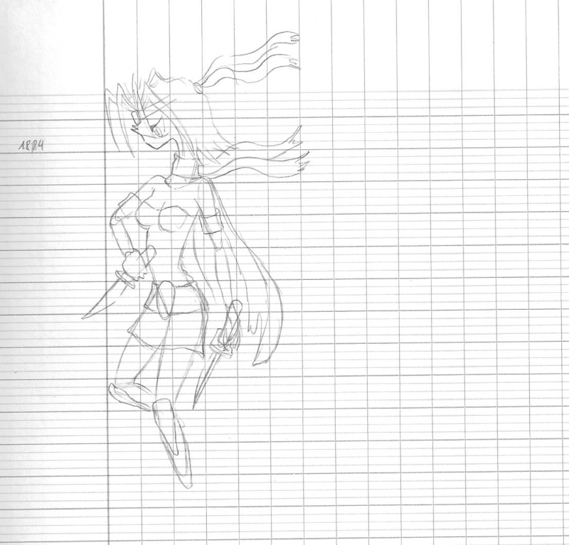 Dessin de creature fantasy Joe/Shirow 0110