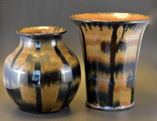 Help with ID of German pottery vases. 20140821