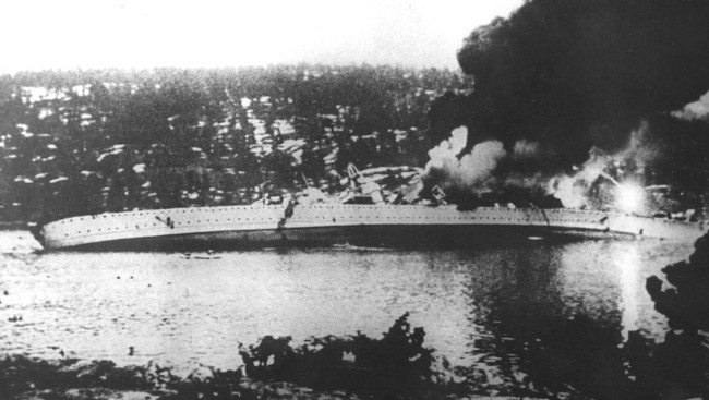 Le croiseur lourd Blücher Bluech10