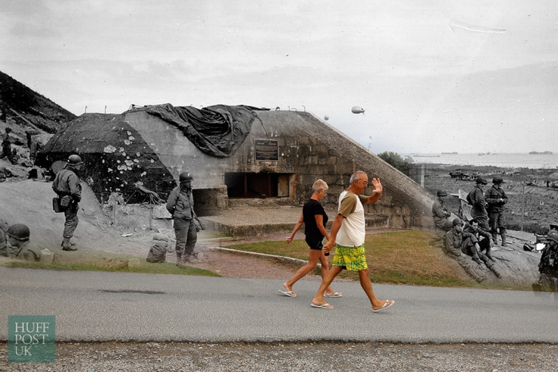 Juin 1944 Then and Now Www111