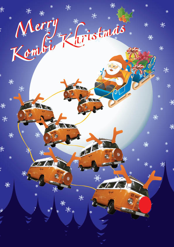 VW Kampers December Giveaway - The Christmas Card Gallery Card1010