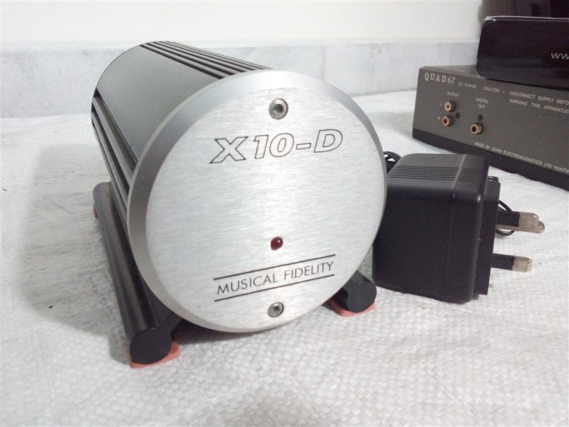 Musical Fidelity X10-D tube buffer (sold) 20143210