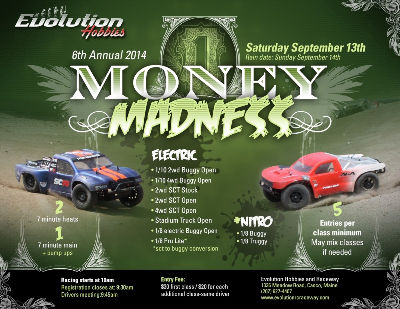 6th Annual 2014 Money Madness Race (MMR),Saturday September 13th Moneym13