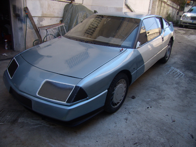 Alpine V6 turbo historic race car project for sale P6270513