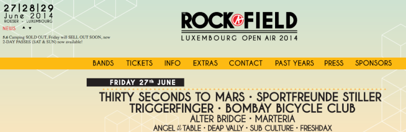Rock a Field juin 2014 - Roeser - Luxembourg Captur10