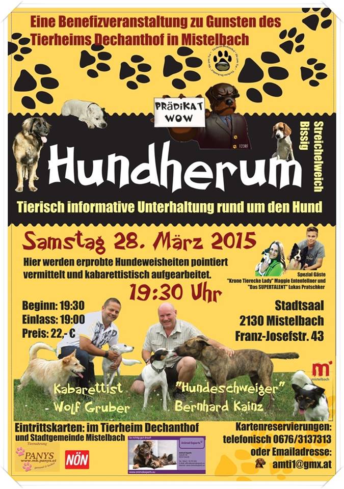 HUNDHERUM - Infotainment Premiere 28.03.2015 Fleyer10