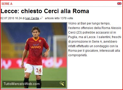 CALCIOMERCATO ESTIVO US LECCE (ESTATE 2010) - Pagina 8 Cattur12