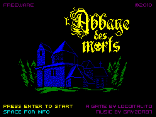 Freeware Horror Games Abbaye10