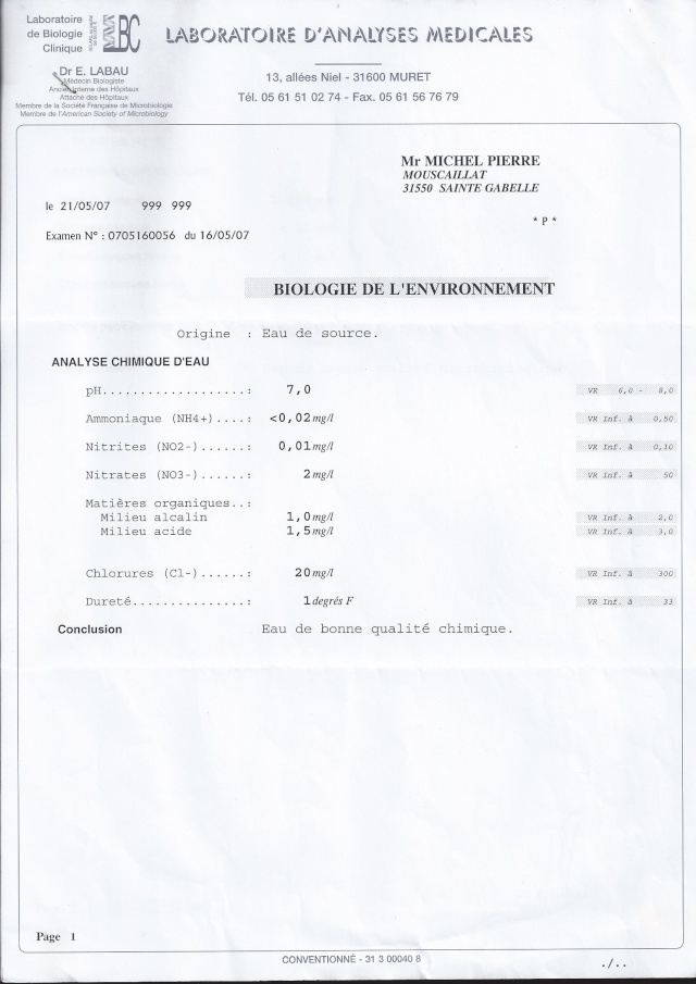 Analyse d'eau Analys11