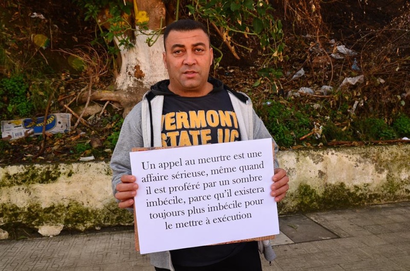 Rassemblement de solidarité avec Kamel Daoud à Aokas mardi 23 decembre 2014 1114