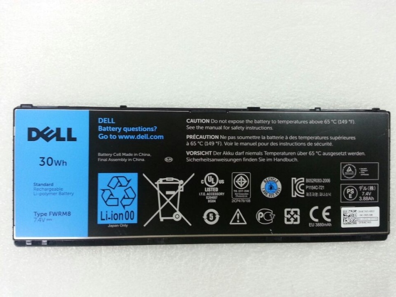 Dell Latitude 10 Tablet Battery 1VH6G 1210