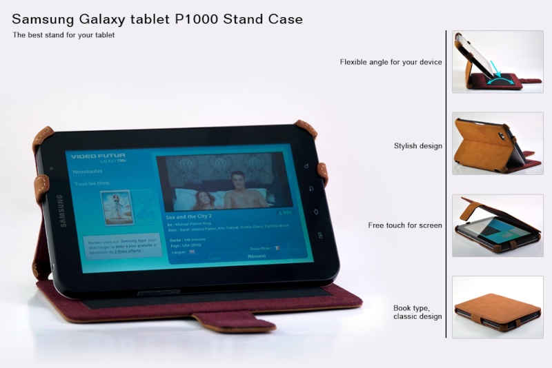 Samsung Galaxy Tab P1000 Stand Case Aazaas11