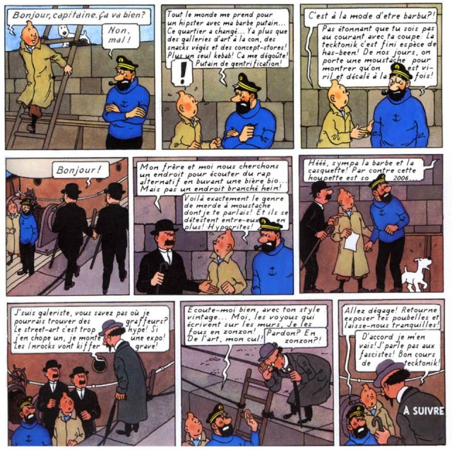 Hergé sur les 50 ans de Tintin 19267911