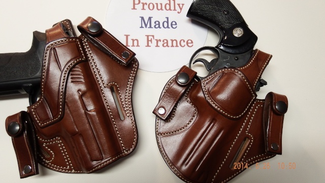 HOLSTER INSIDE " KIDNEY" pour autos et révolvers  by SLYE Holste13