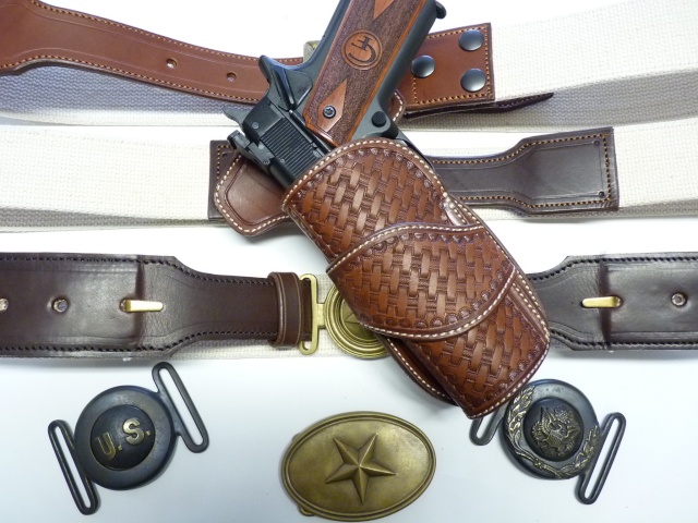 "CANVAS BELT & RANGER'S HOLSTER" by SLYE Ranger10