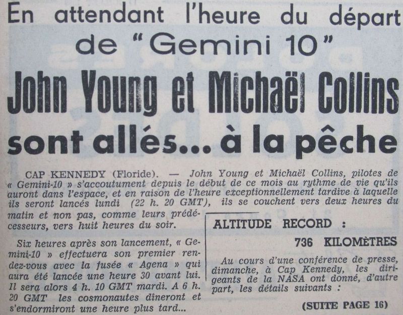 18 juillet 1966 - Gemini 10 - Young et Collins 66071910