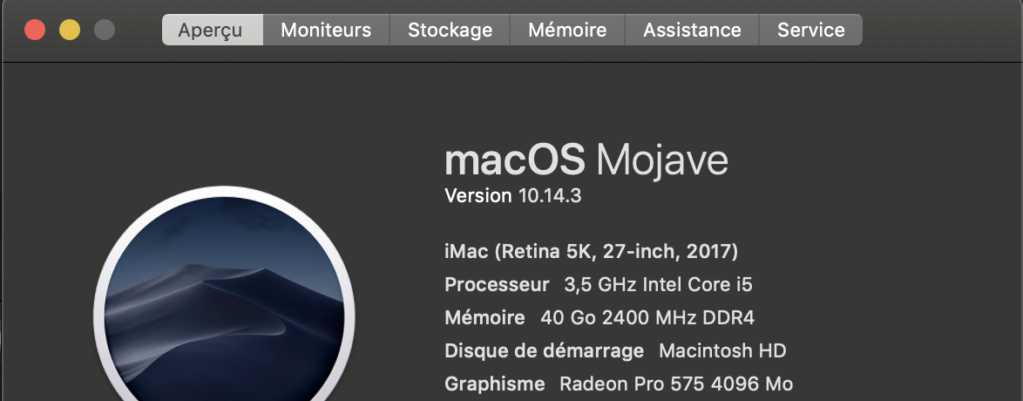 MacOS Mojave 10.14.3 final version (18D42) Captur20