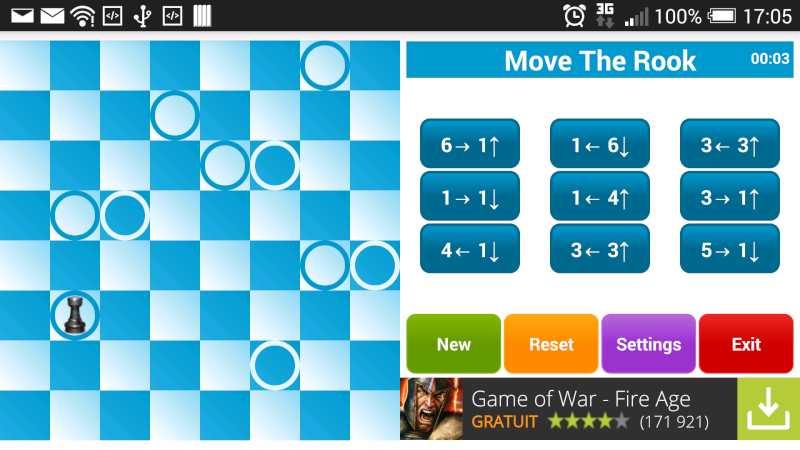 [JEU ANDROID -  Move The Rook] Déplacez la tour - Jeu de reflexion[Gratuit] Move_t11