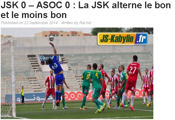 [L1, Journée 4] JS.Kabylie 0 - 0 ASO.Chlef (Après Match) - Page 2 20140921