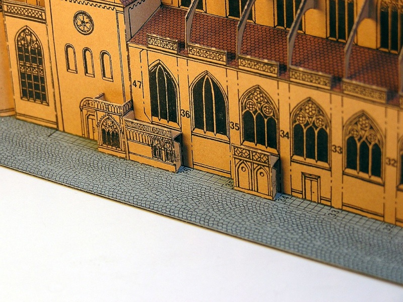 Münster zu Freiburg i.B. - Kartonmodell 1:500 von Kurt Fehling  - Seite 2 5010