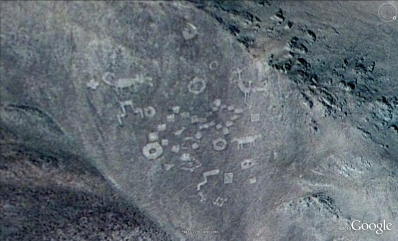 Les géoglyphes découverts avec Google Earth Geo110