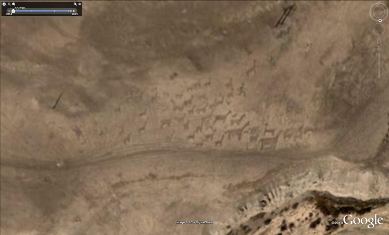 Les géoglyphes découverts avec Google Earth Geo210