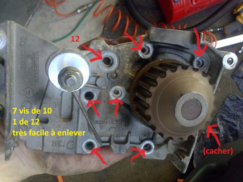 Tutoriel Distribution mégane 2 1L6 16v K4M 760 2110