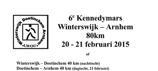 Winterswijk-Arnhem, 80km en ligne, 200 places: 20-21/2/2015 W-arnh10